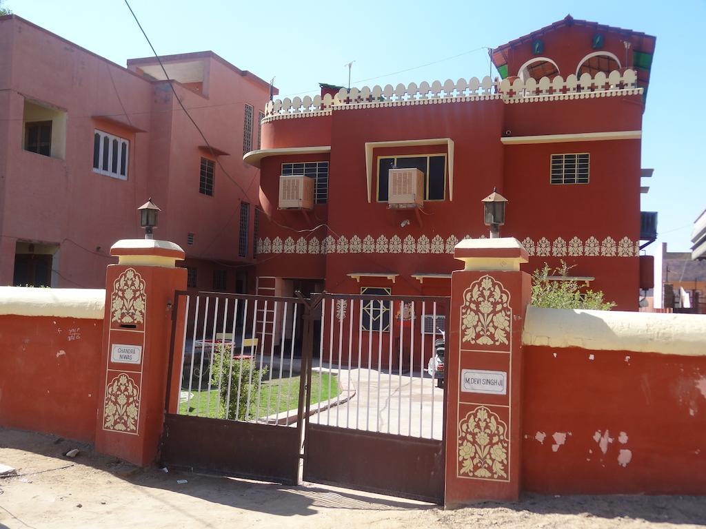 Chandra Niwas Guest House Bikaner Zewnętrze zdjęcie