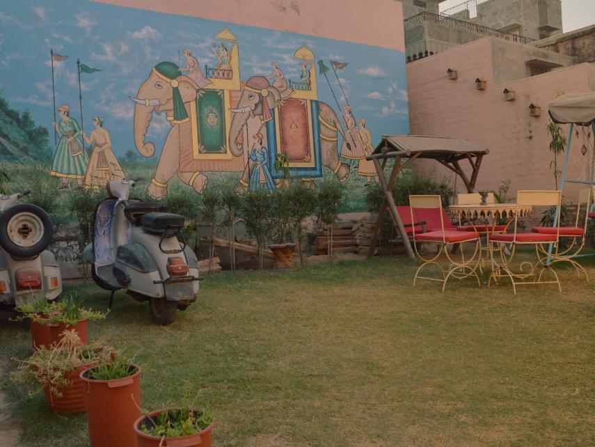 Chandra Niwas Guest House Bikaner Zewnętrze zdjęcie